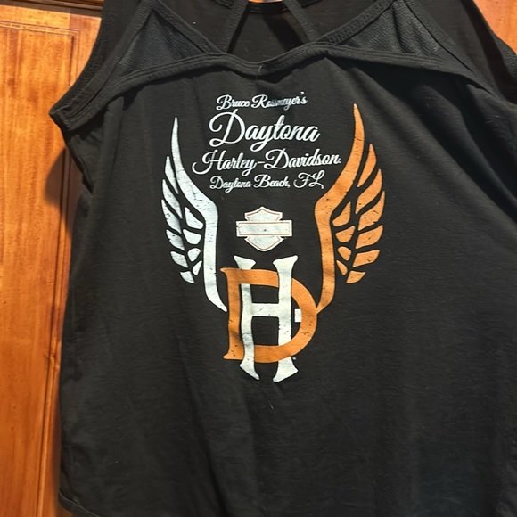Ladies, Harley Davidson, extra small tank top - Picture 4 of 4